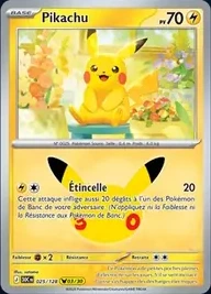 Pikachu 3/30 — Étincelle