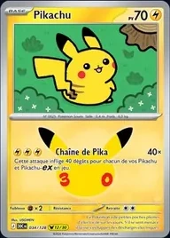 Pikachu 12/30 — Chaîne de Pika