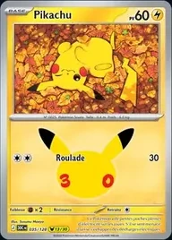 Pikachu 13/30 — Roulade