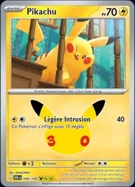 Pikachu 14/30 — Légère Intrusion