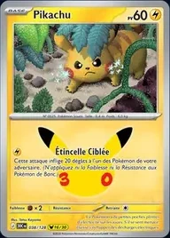 Pikachu 16/30 — Étincelle Ciblée