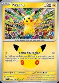 Pikachu 18/30 — Éclair Altéragène