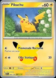 Pikachu 23/30 — Choc Statique